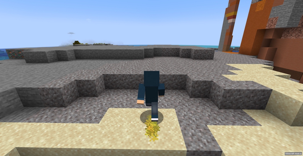 Мод GlowingFootsteps для Minecraft 1.20.1