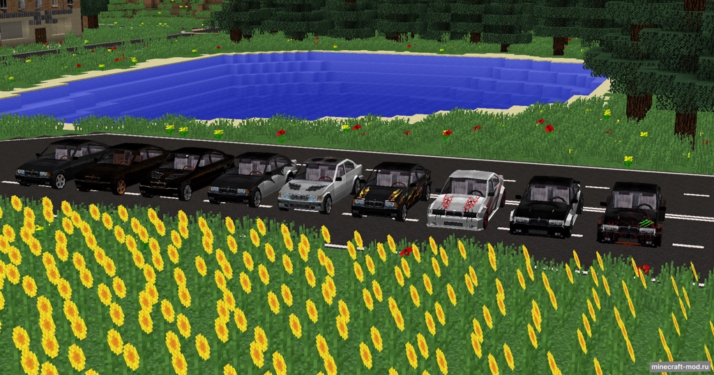 Мод BMW Restoration Pack By MrKapusta для Minecraft 1.12.2