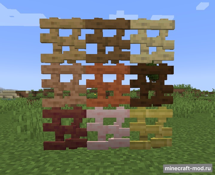 Мод Just Barricades для Minecraft 1.20.1