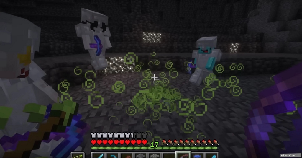 Мод Lingering Arrows для Minecraft 1.21.5