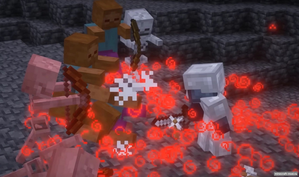 Мод Lingering Arrows для Minecraft 1.21.5