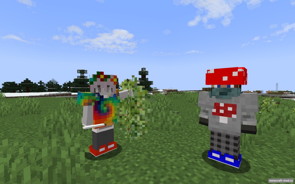 Мод ClothingCraft для Minecraft 1.20.1
