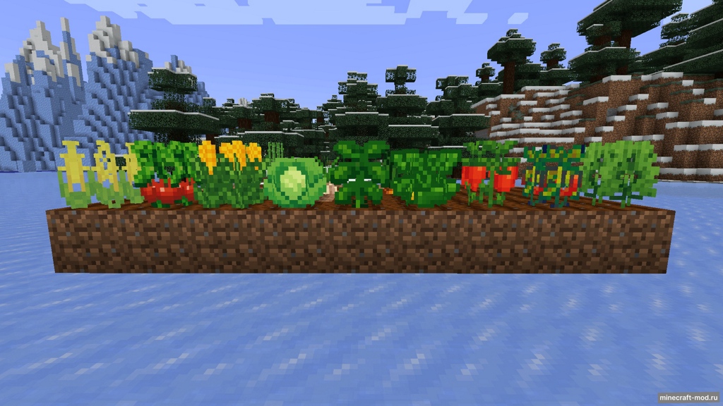 Мод Farms and Foods для Minecraft 1.20.1