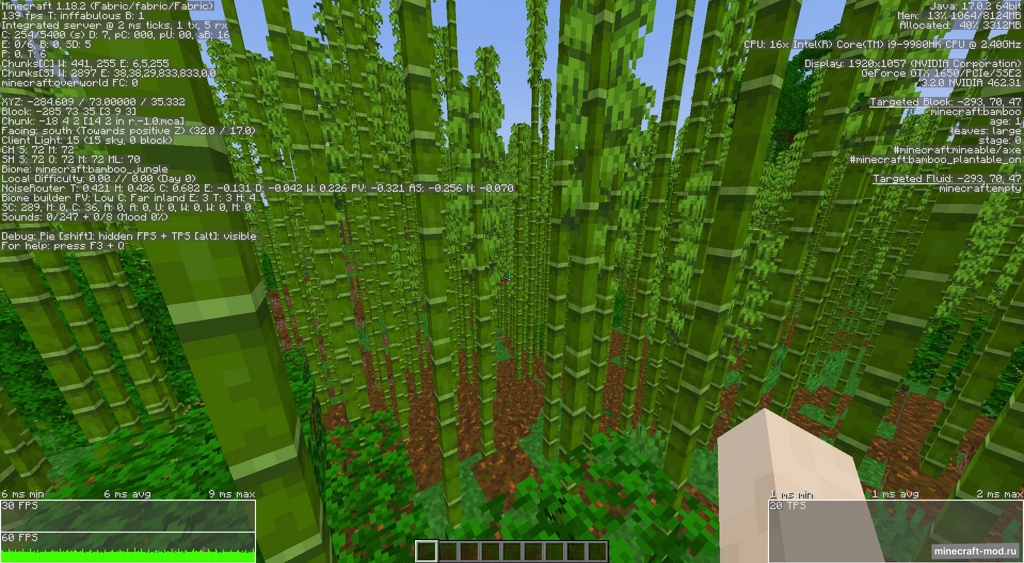 Мод More Culling для Minecraft 1.21.1, 1.20.6, 1.20.5,  ...