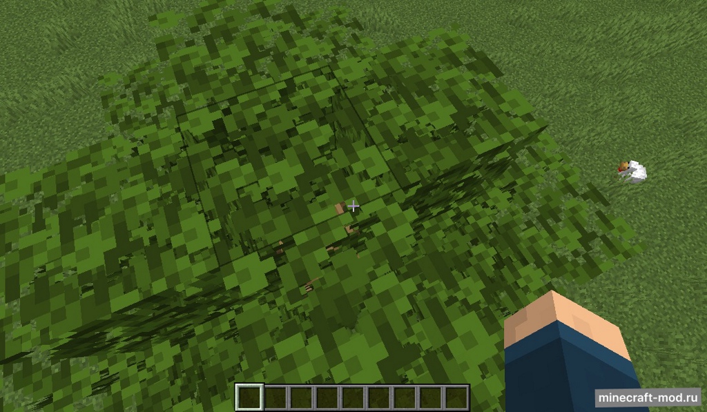 Мод Passable Leaves для Minecraft 1.20.4, 1.20.3, 1.20.2,  ...