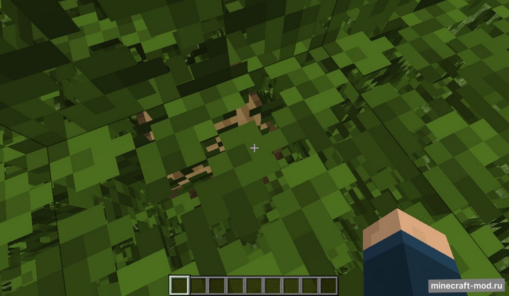 Мод Passable Leaves для Minecraft 1.20.4, 1.20.3, 1.20.2,  ...