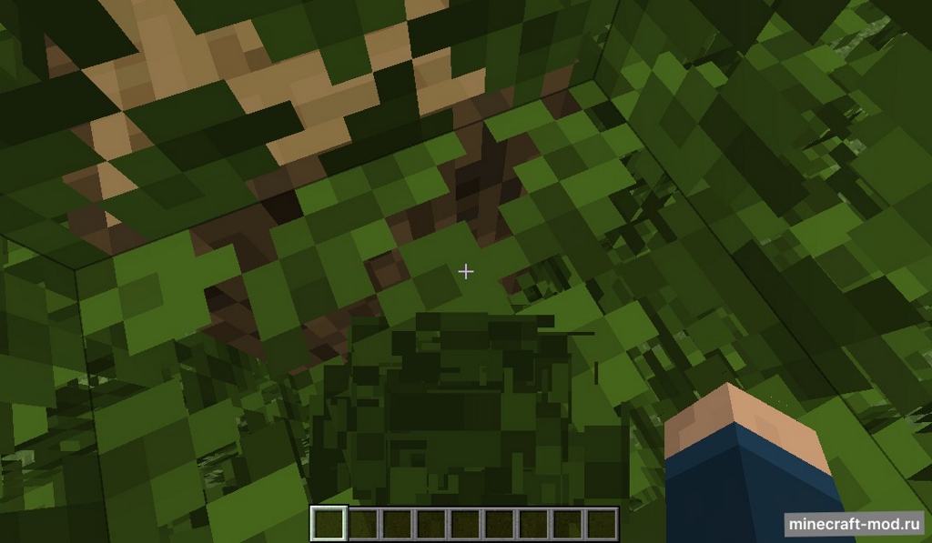 Мод Passable Leaves для Minecraft 1.20.4, 1.20.3, 1.20.2,  ...