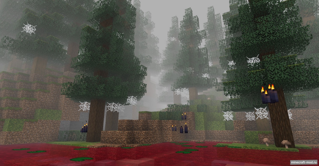 Мод Nyctophobia (The Graveyard Biomes) для Minecraft 1.20.1, 1.20, 1.19.3,  ...