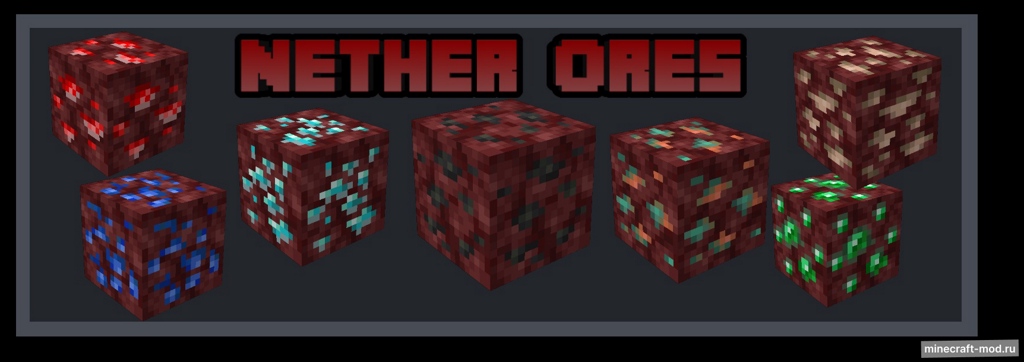 Мод Dimensional Oxidized Ores для Minecraft 1.20.1, 1.19.4, 1.19.2,  ...