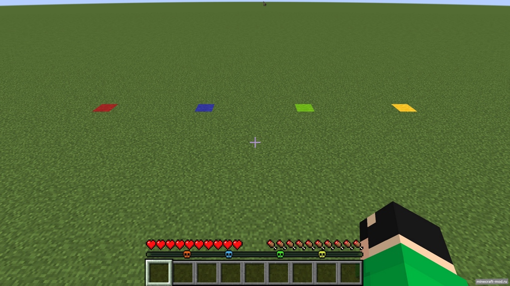 Мод Death Location Bar для Minecraft 1.21.6