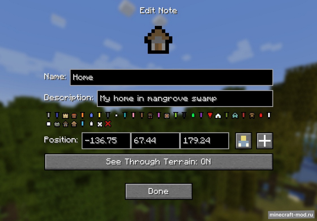 Мод StickyNotes для Minecraft 1.21.5, 1.21.4, 1.21.3,  ...