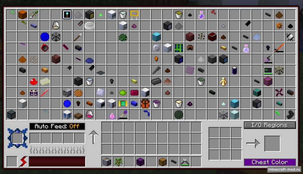 Мод Inventory Bogo Sorter для Minecraft 1.12.2