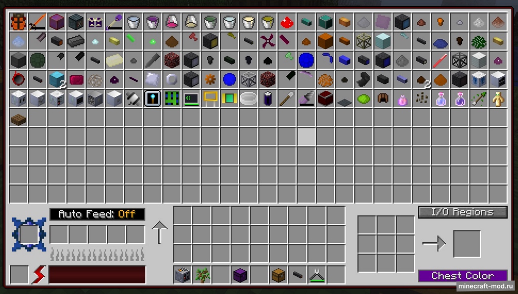 Мод Inventory Bogo Sorter для Minecraft 1.12.2