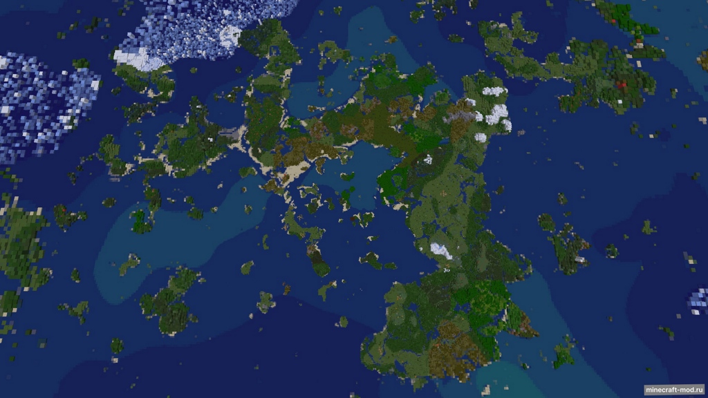 Мод Continents для Minecraft 1.21.1, 1.21, 1.20.6,  ...