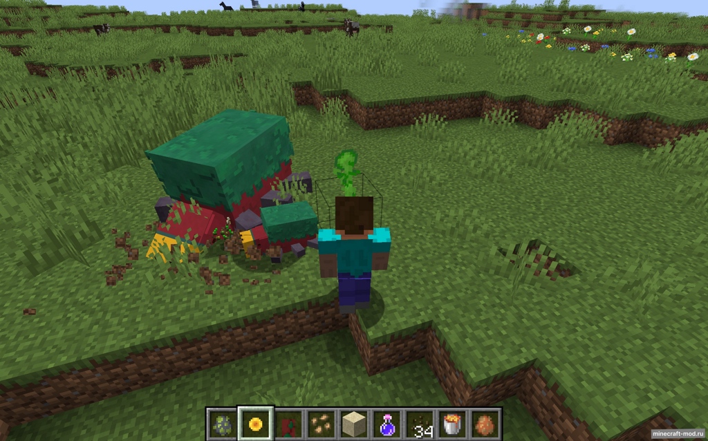 Мод Mobvotes Sniffer для Minecraft 1.19.4, 1.19.3, 1.19.2,  ...