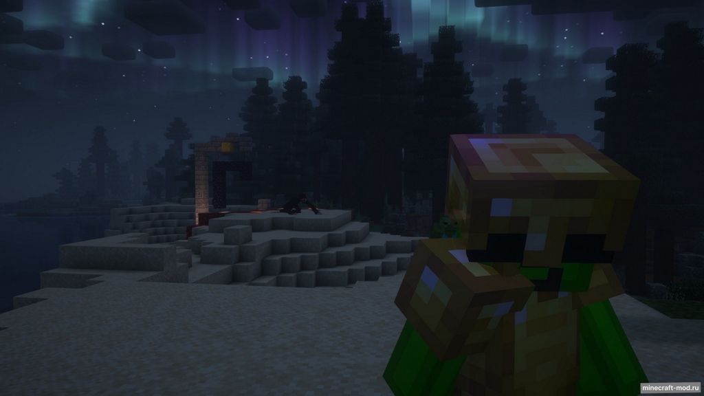 Мод Man From The Fog Reimagined для Minecraft 1.20.1