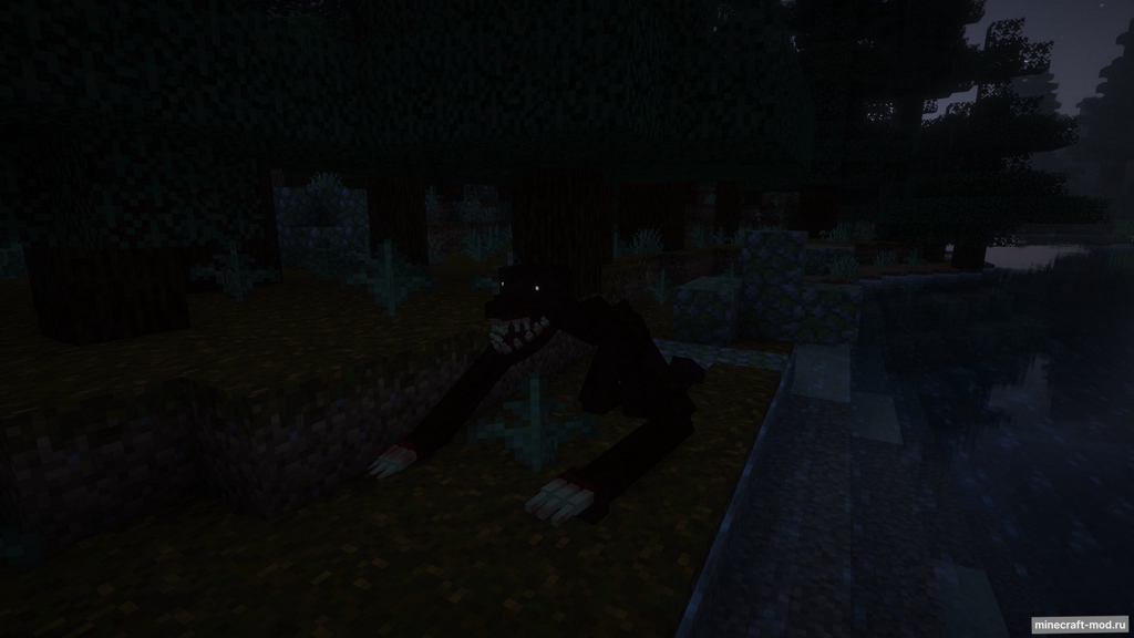 Мод Man From The Fog Reimagined для Minecraft 1.20.1