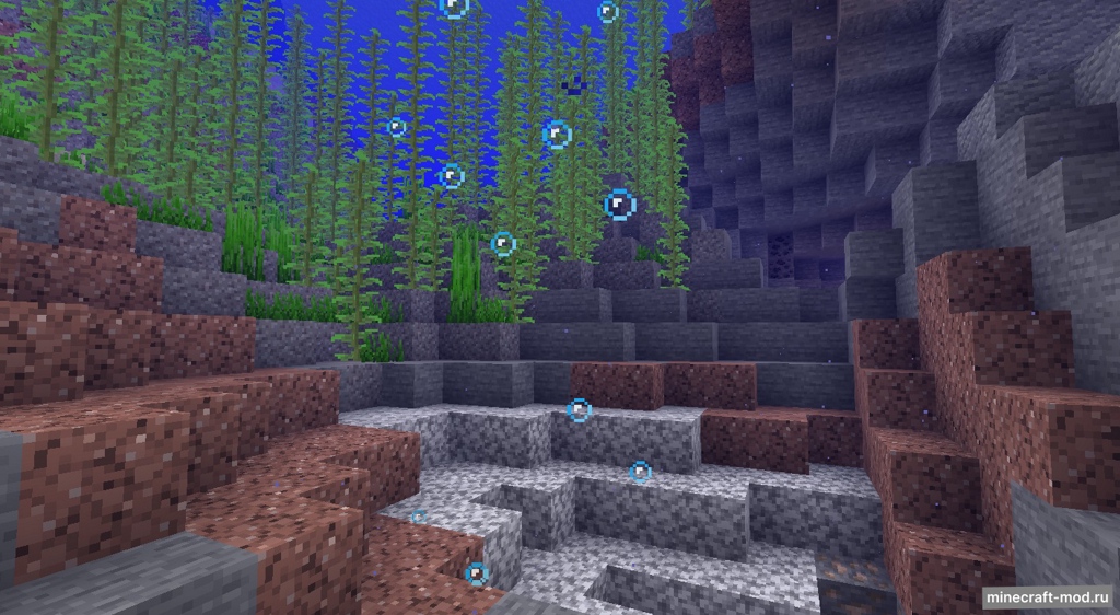 Мод Deeper Oceans для Minecraft 1.20.2, 1.20.1, 1.20,  ...