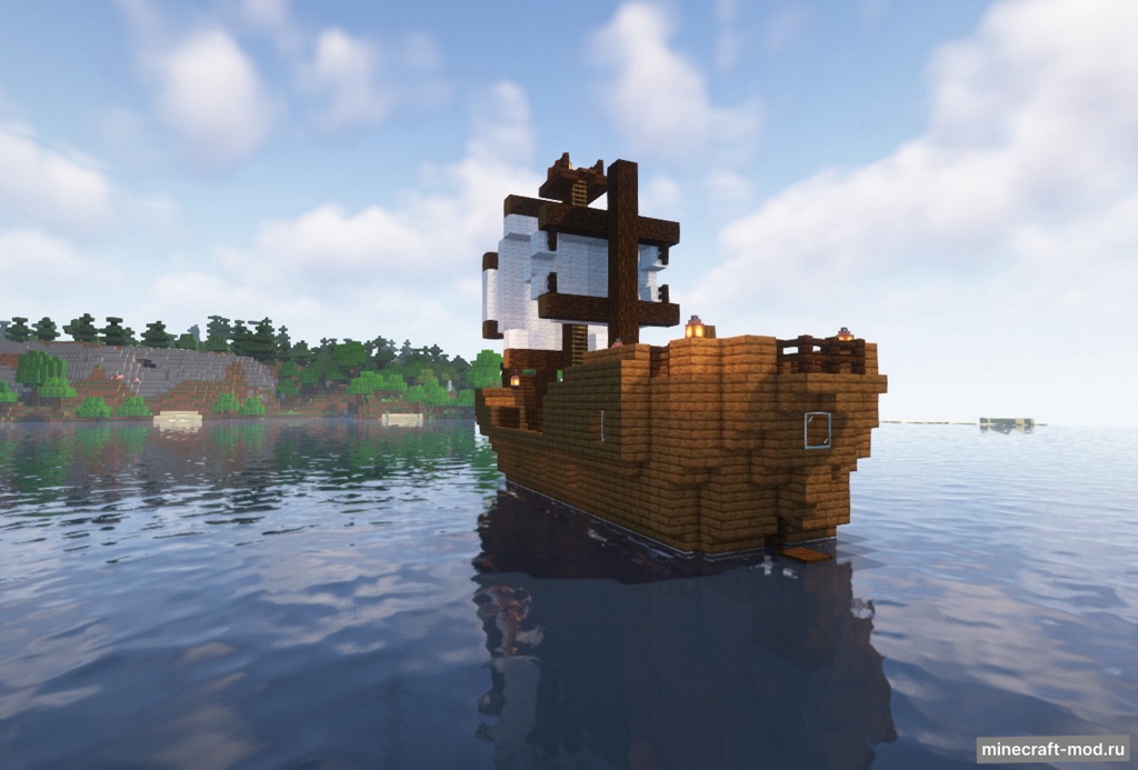 Мод Unwrecked Ships для Minecraft 1.21.1, 1.21, 1.20.6,  ...