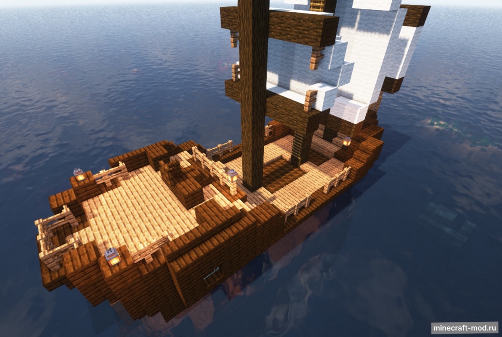 Мод Unwrecked Ships для Minecraft 1.21.1, 1.21, 1.20.6,  ...