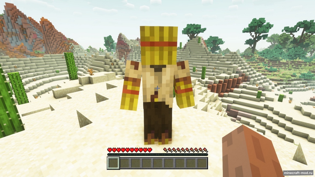 Мод Straw Statues для Minecraft 1.21.1, 1.21, 1.20.4,  ...