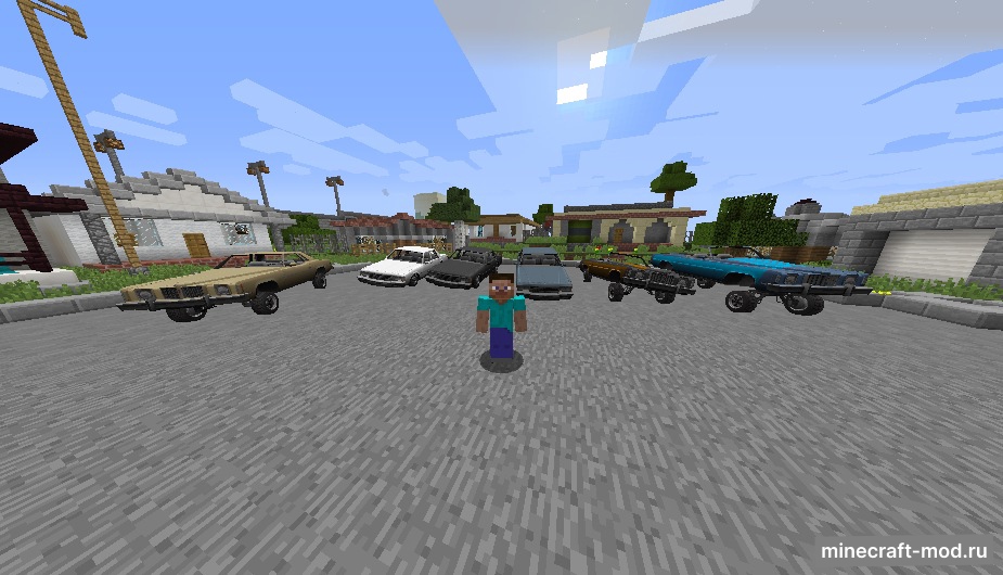 Мод Lowrider in Gta Sa для Minecraft 1.12.2
