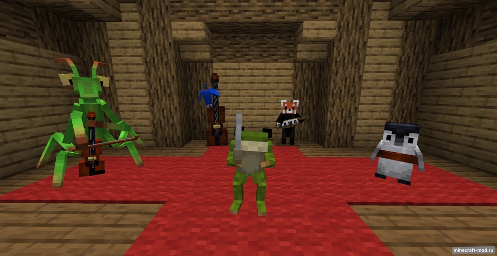 Мод Fauna & Orchestra для Minecraft 1.21.1