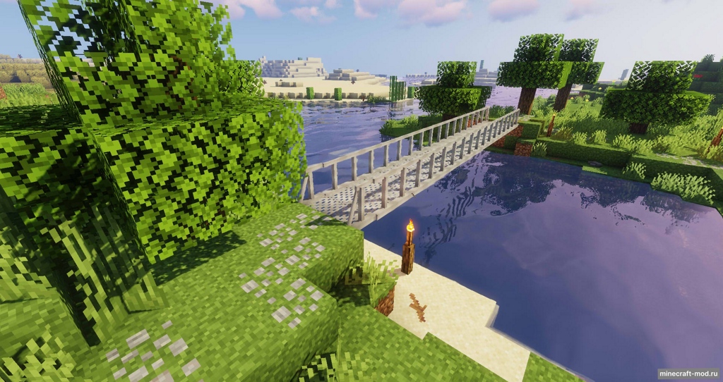 Мод Macaw's Bridges для Minecraft 1.21.1, 1.21, 1.20.6,  ...