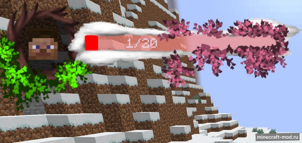 Мод Health Bar Plus для Minecraft 1.20.1, 1.19.3, 1.19.2,  ...