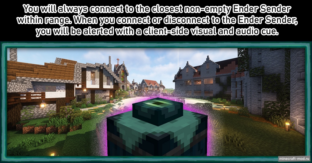 Мод Endеr Sеndеr для Minecraft 1.18.2