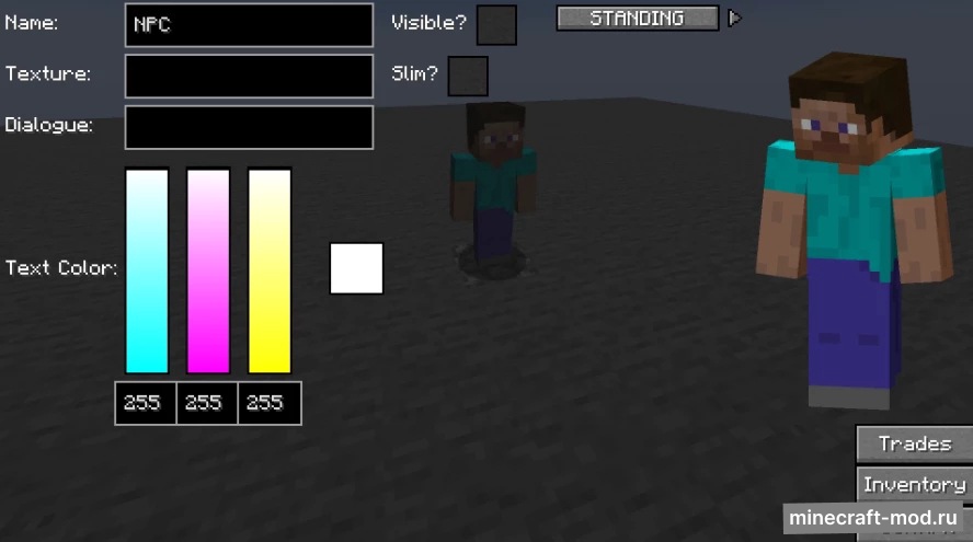 Мод Flash's NPCs для Minecraft 1.18.2, 1.16.5
