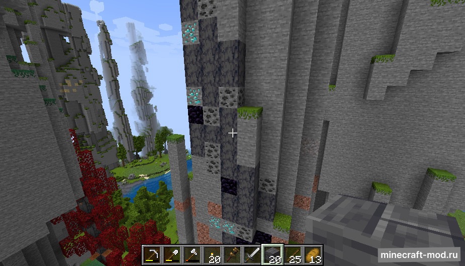 Мод Ore Vein Generation для Minecraft 1.19.2, 1.18.2