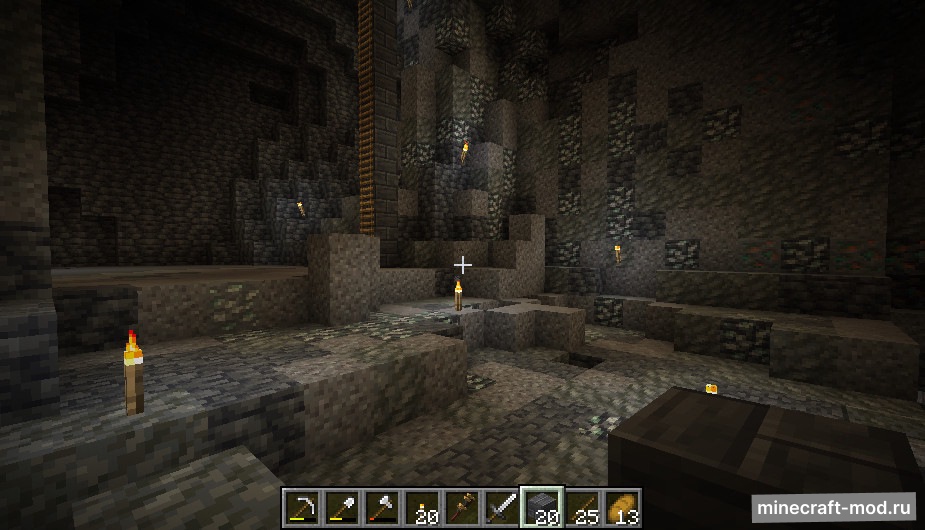 Мод Ore Vein Generation для Minecraft 1.19.2, 1.18.2