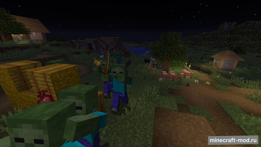 Мод Simple Zombie Apocalypse для Minecraft 1.19.2