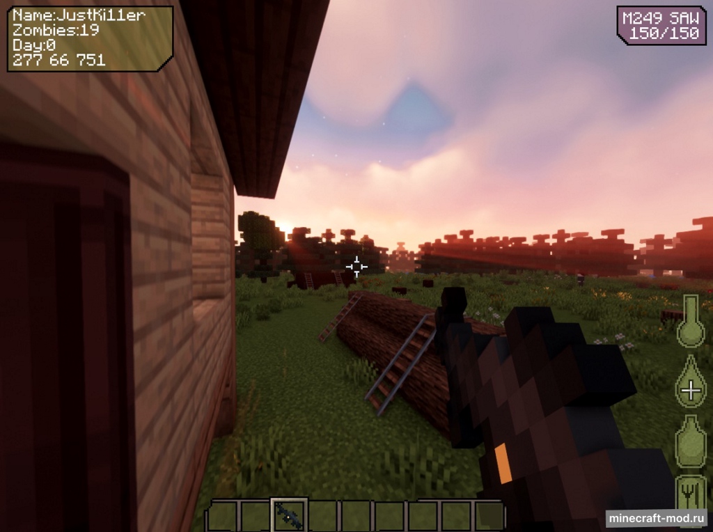 Мод DayZ Remastered для Minecraft 1.16.5