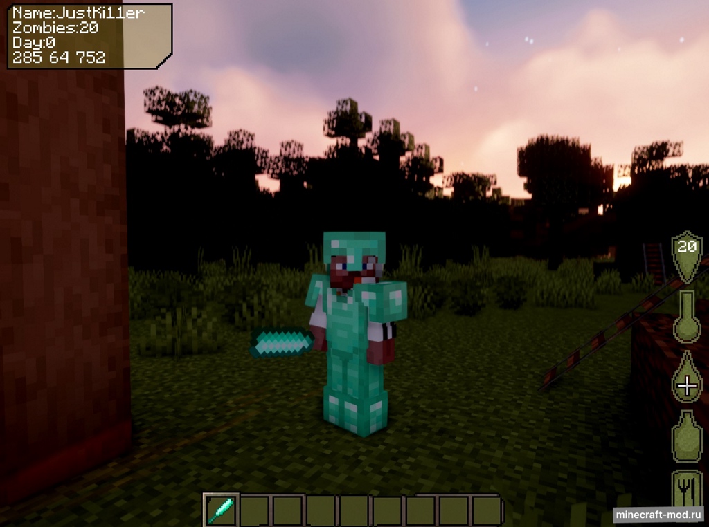 Мод DayZ Remastered для Minecraft 1.16.5