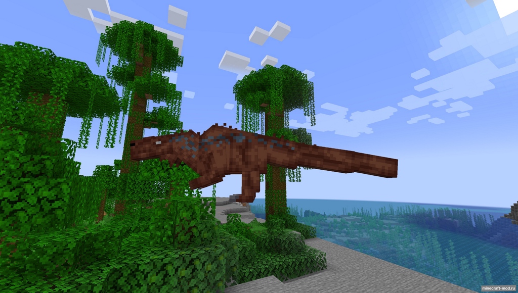 Мод DragN's Deadly Dinos: Reconstructed для Minecraft 1.20.1