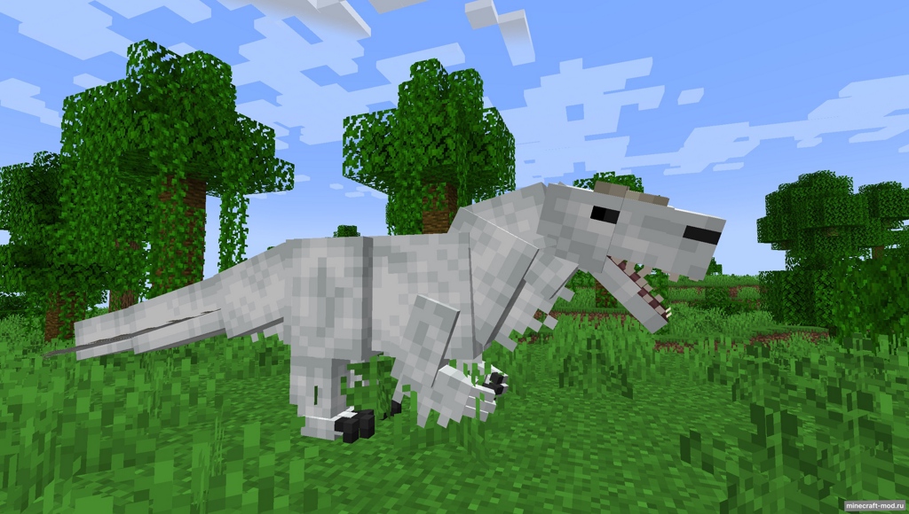 Мод DragN's Deadly Dinos: Reconstructed для Minecraft 1.20.1