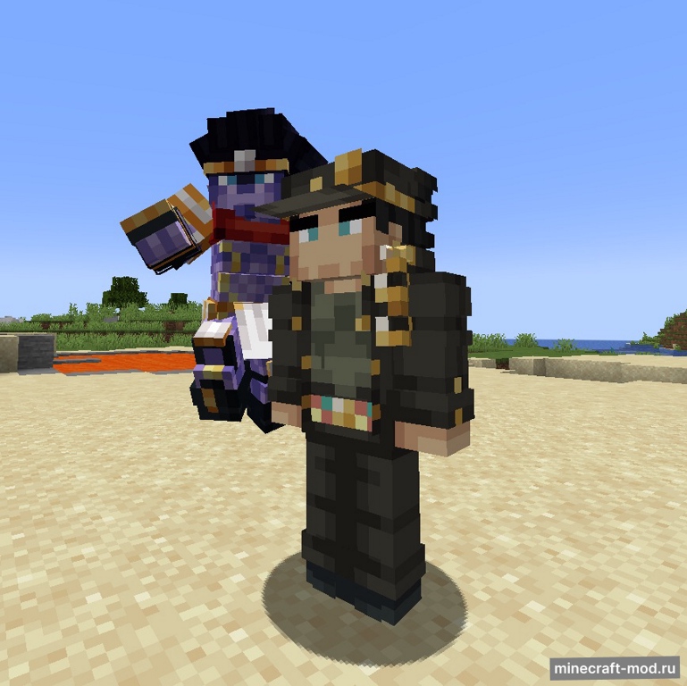 Мод JoJo: Winds of Requiem для Minecraft 1.21.1