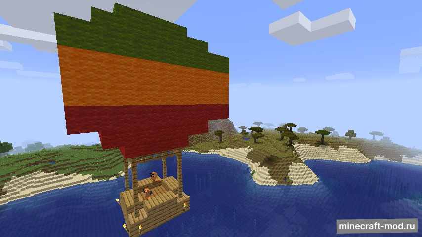 Мод Worms Block Wars для Minecraft 1.18.2, 1.16.5