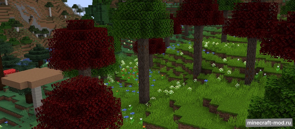 Мод Terrains для Minecraft 1.19.2, 1.18.2