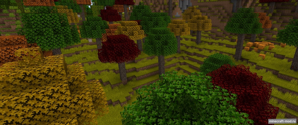 Мод Terrains для Minecraft 1.19.2, 1.18.2