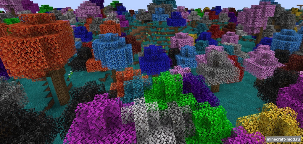 Мод Terrains для Minecraft 1.19.2, 1.18.2