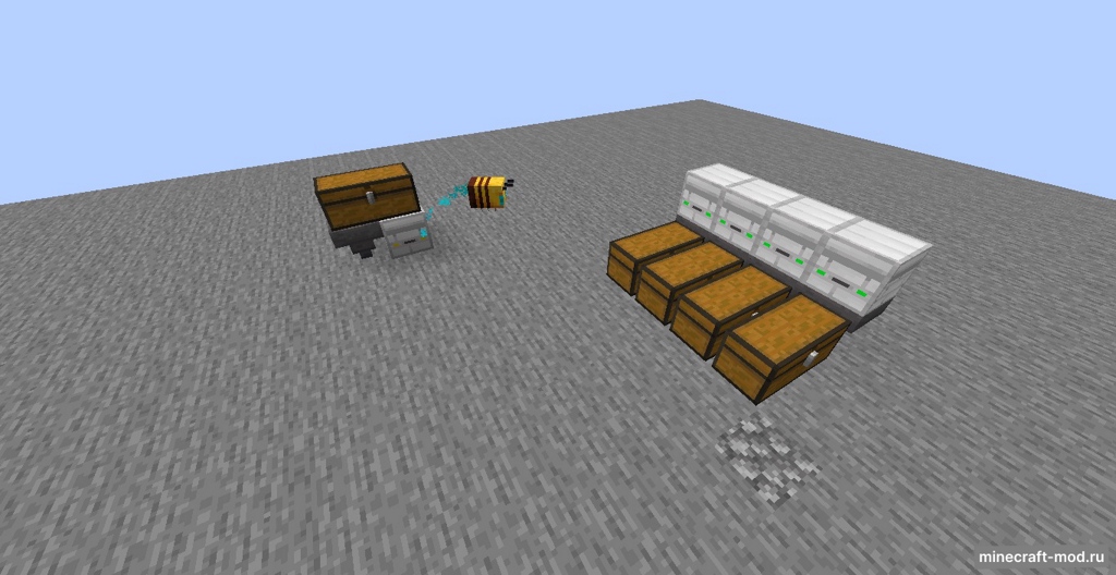 Мод Buzzy Drones для Minecraft 1.19.2, 1.17.1, 1.16.5,  ...