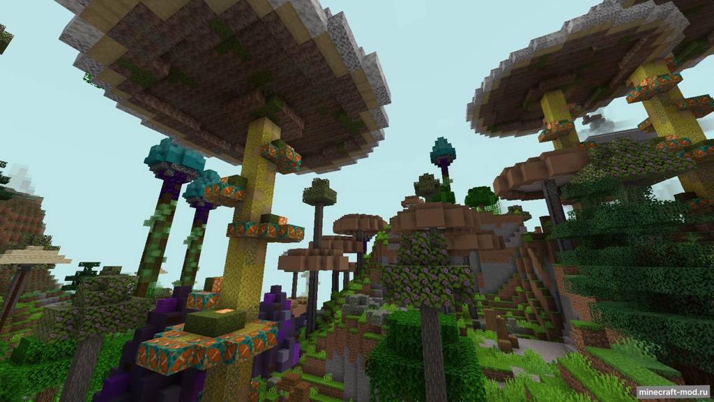 Мод Ager's Lushroom Biome для Minecraft 1.19.2, 1.18.2