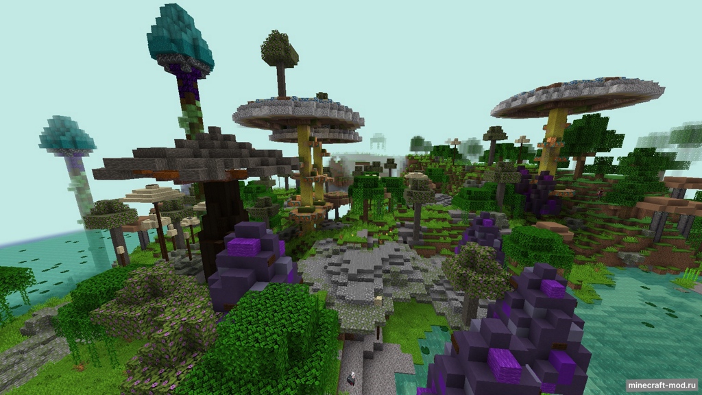 Мод Ager's Lushroom Biome для Minecraft 1.19.2, 1.18.2