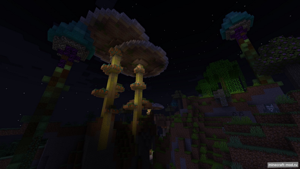 Мод Ager's Lushroom Biome для Minecraft 1.19.2, 1.18.2