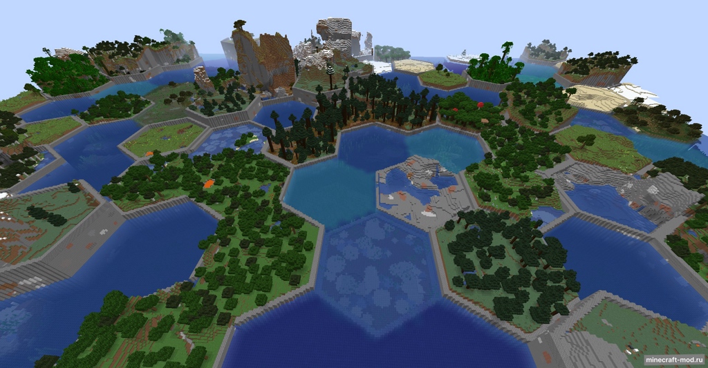 Мод HexLands II для Minecraft 1.21, 1.20, 1.19.3,  ...