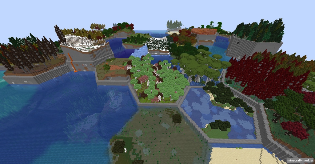 Мод HexLands II для Minecraft 1.21, 1.20, 1.19.3,  ...