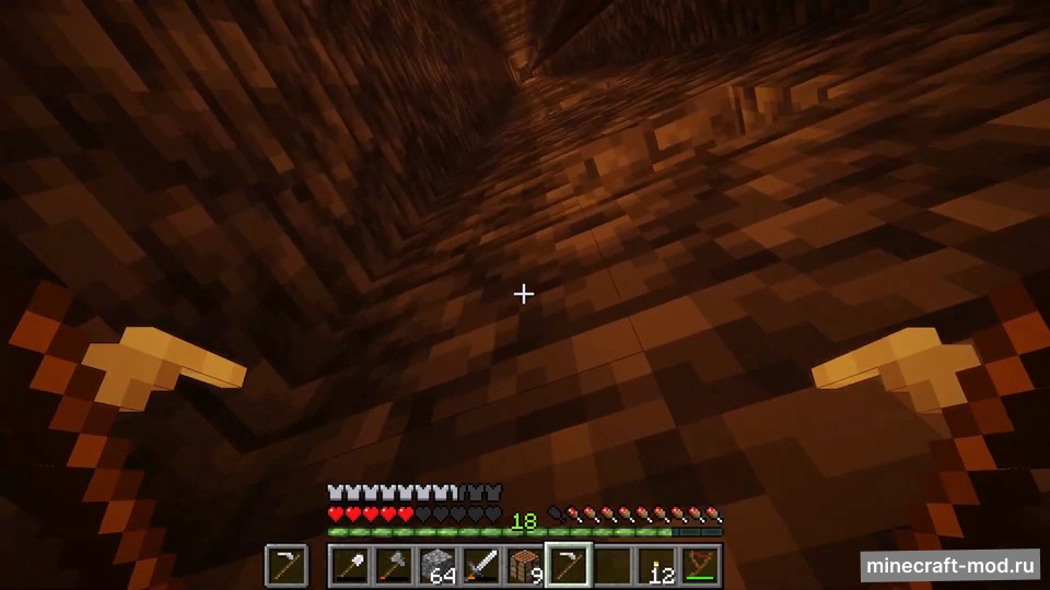 Мод Climbing Pick для Minecraft 1.19.2